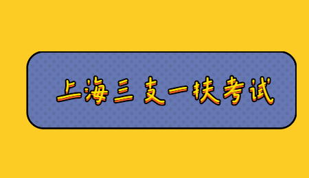 上海市三支一扶支教考什么?